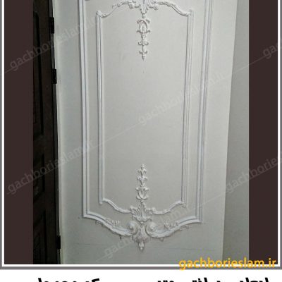 تصویر طرح قاب باریک گچی