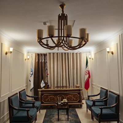 اجرای قاب ساده محیط اداری